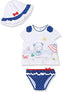 SET 3 PIEZAS TRAJE DE BAÑO BEBE NIÑA MAYORAL