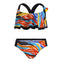 BIKINI BOLANTES RAYAS COLORES NIÑA TUC TUC