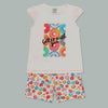 PIJAMA BLUSA M/C CON SHORT DONAS 100% ALGODON NIÑA BOBOLI Boboli