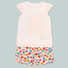 PIJAMA BLUSA M/C CON SHORT DONAS 100% ALGODON NIÑA BOBOLI Boboli