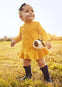 Vestido M/L Fashion Con Bolso Mostaza Bebe Niña Mostaza Mayoral M2921