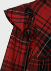 Vestido Cuadros Rojo Niña Junior Mayoral M7920 MAYORAL