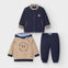 PANTS DOBLE SUDADERA AZUL BEBE NIÑO MAYORAL