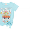 BLUSA M/C SUNNY MODA AZUL NIÑA BOBOLI Boboli