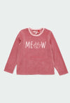 PIJAMA TERCIOPELO M/L ROSA NIÑA BOBOLI Boboli
