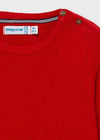 SUETER TEJIDO ALGODON ROJO BEBE NIÑO MAYORAL M309 MAYORAL