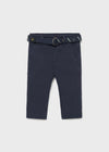 PANTALON PIQUE CINTURON AZUL MAYORAL M2535 MAYORAL