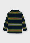POLO M/L RAYA BLOQUE BLUE BLACK MAYORAL M4156 MAYORAL