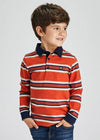 POLO M/L RAYA BLOQUE NARANJA MAYORAL M4156 MAYORAL