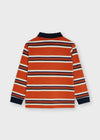 POLO M/L RAYA BLOQUE NARANJA MAYORAL M4156 MAYORAL