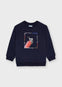 SUDADERA MODA VESTIR SIN GORRO MARINO NIÑO MAYORAL M4406