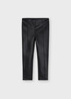 LEGGINGS POLIPIEL NEGRO MAYORAL M4736 MAYORAL