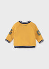 SUDADERA CON BOTONES AL COSTADO MOSTAZA MAYORAL T2-4 M2406 MAYORAL