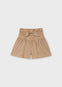 Falda Short Moda Tela Piel De Durazno Camel Niña Junior mayoral M7907