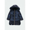 ABRIGO VESTIR AFELPADO MARINO NIÑA BOBOLI Boboli