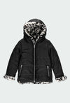 ABRIGO REVERSIBLE ANIMAL PRIN/ NEGRO NIÑA BOBOLI Boboli