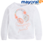 SUDADERA LIJERA AUDIFONOS DONA BLANCO NIÑA MAYORAL