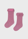 Calceta Española Lila Bebe Niña Mayoral M10097 MAYORAL