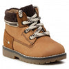Botin Montaña Piel Mostaza Bebe Niño Mayoral Mayoral