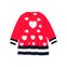 Vestido Tejido Corazones Niña Boboli