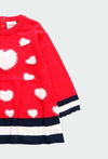 Vestido Tejido Corazones Niña Boboli Boboli