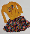 Conjunto Blusa M/L Falda Estampada Niña Boboli Boboli
