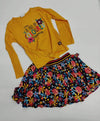 Conjunto Blusa M/L Falda Estampada Niña Boboli Boboli