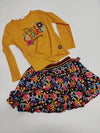 Conjunto Blusa M/L Falda Estampada Niña Boboli Boboli