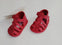 Huarache Rojo Bebe Mayoral