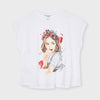 Blusa M/C Blanco Amapola Niña Mayoral Mayoral