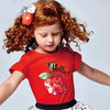 Conjunto Blusa M/C Manzana Falda Tul Lunares Niña Mayoral Mayoral