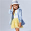 Conjunto Blusa M/C Flores Falda Tul Amarilla Niña Mayoral