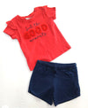 Conjunto Short Blusa M/C Niña Boboli Boboli
