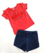 Conjunto Short Blusa M/C Niña Boboli