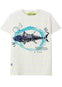 Playera M/C Pez Esqueleto Lentejuela Desigual M19SBTK15