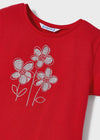 Blusa Niña M/C Rojo Bebe Niña Mayoral M174 MAYORAL