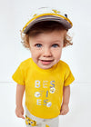 Playeras M/C "Besties" Amarillo Bebe Niño Mayoral M1011 MAYORAL