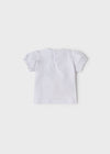Blusa M/C Play Blanco Bebe Niña Mayoral M1028 MAYORAL