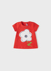 Blusa M/C Rojo Bebe Niña Bebe Niña Mayoral M1033 MAYORAL