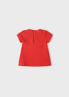 Blusa M/C Rojo Bebe Niña Bebe Niña Mayoral M1033 MAYORAL