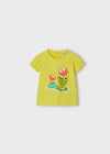 Blusa M/C Amarillo Bebe Niña Mayoral M1034 MAYORAL
