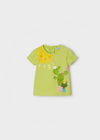 Blusa M/C Verde Bebe Niña Mayoral M1034 MAYORAL