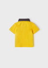 Polo M/C Apliques Amarillo Bebe Niño Mayoral M1107 MAYORAL