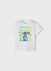 Playera M/C Moto Blanco Mayoral M3011 MAYORAL