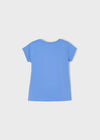 Blusa M/C Azul Niña Mayoral M3048 MAYORAL