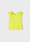 Blusa S/M Bordado Blanco Niña Mayoral M3052 MAYORAL