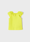 Blusa S/M Bordado Blanco Niña Mayoral M3052 MAYORAL