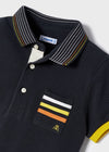 Polo M/C Combinado Grafito Niño Mayoral M3103 MAYORAL