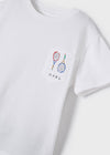 Pijama Niño Playera M/C Blanco Mayoral M3747 MAYORAL
