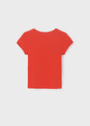 Blusa M/C Rojo Junior Niña Mayoral M6037 MAYORAL